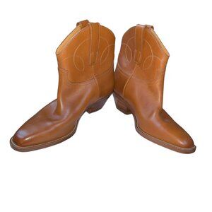Ralph Lauren Purple Label Collection NEW ankle cowboy riding boots 7 1/2 B ITALY